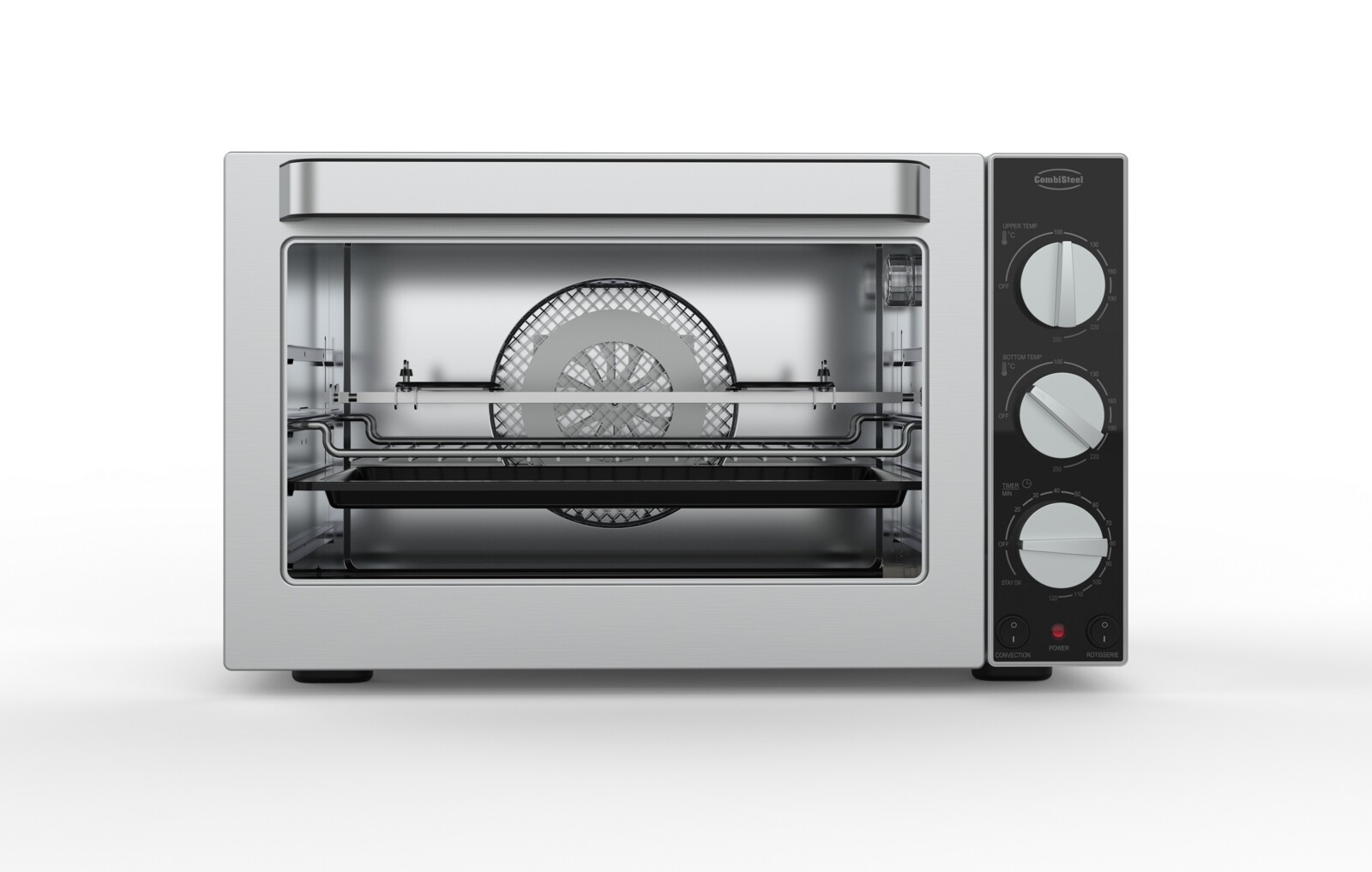 Combisteel Electric Convection Oven with Rotisserie, 42L, 2.7kW 1