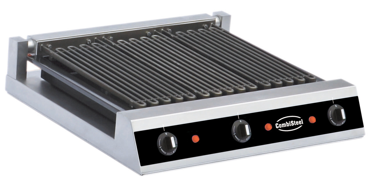 Combisteel Vapo Grill 3 Elements Electric Tabletop, 4.8kW 1
