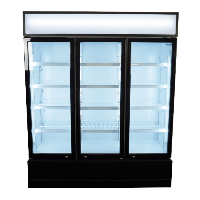Combisteel 3 Glass Door Refrigerator FCU-1200, 1065L Capacity 4