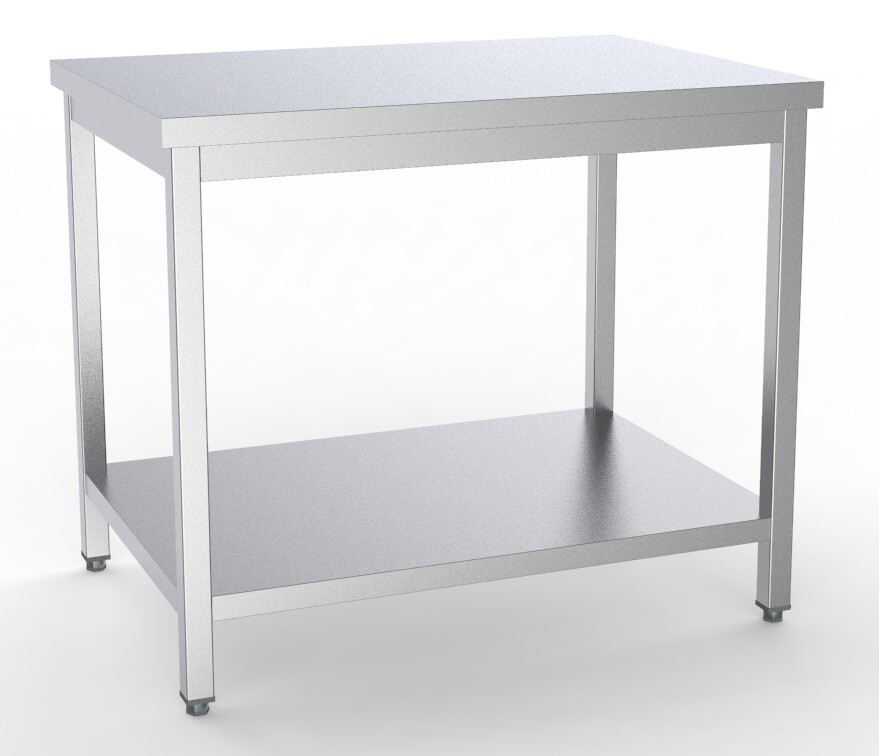 Combisteel Stainless Steel Work Table 1600x700mm with Bottom Shelf 1