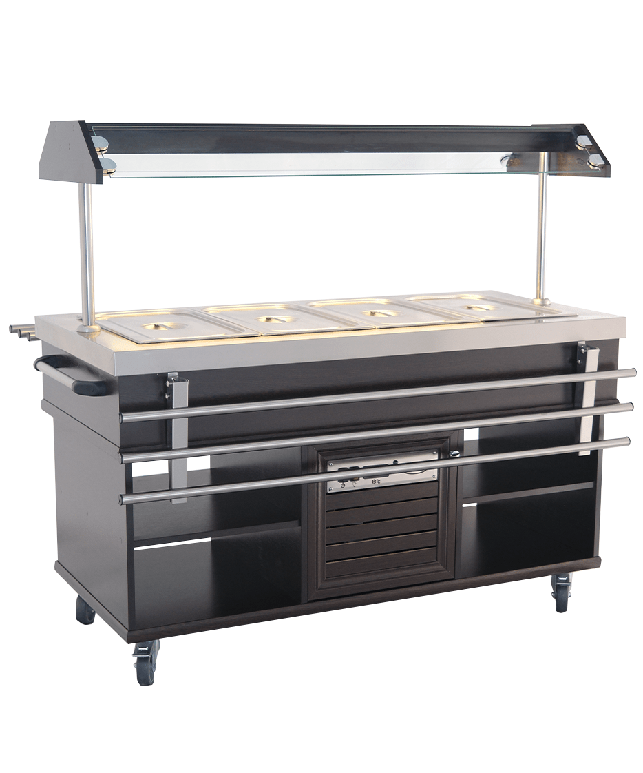 Combisteel Refrigerated Buffet GN 4/1, 1500mm, Static Cooling 5