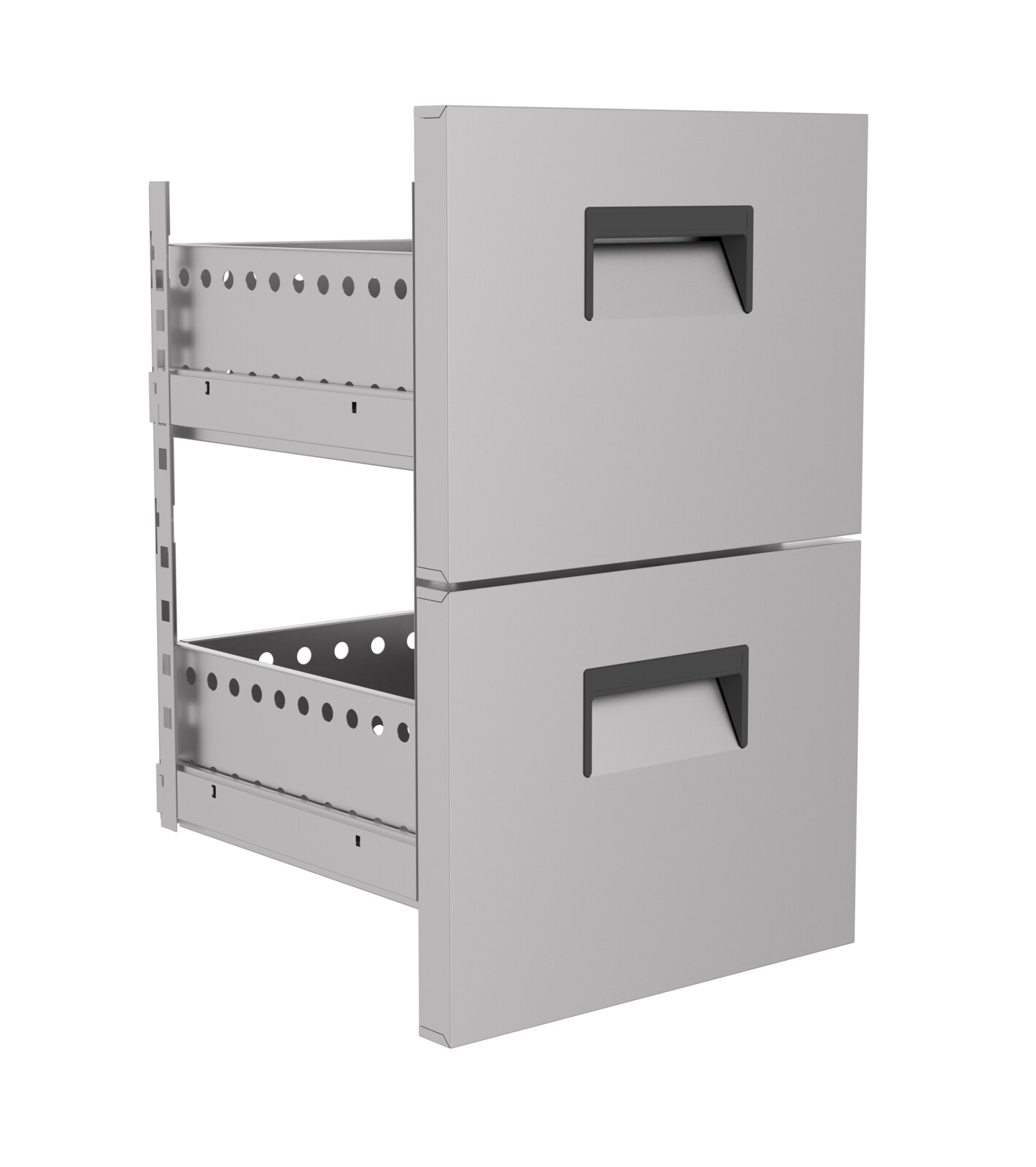 Combisteel Beer Cooler Drawer Set 1/2 - Commercial Installation 1