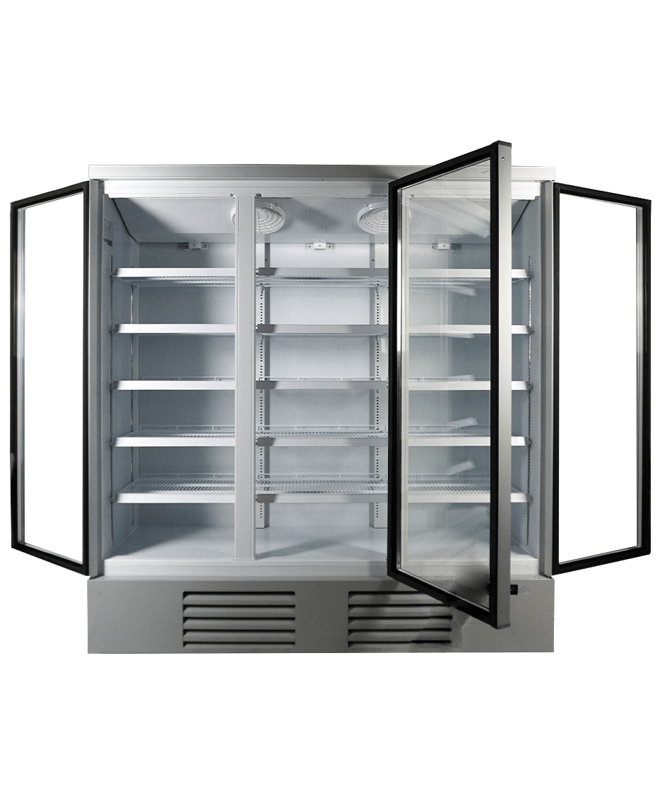 Combisteel 3 Glass Door Refrigerator JDE-1530R, 1530L Capacity 4