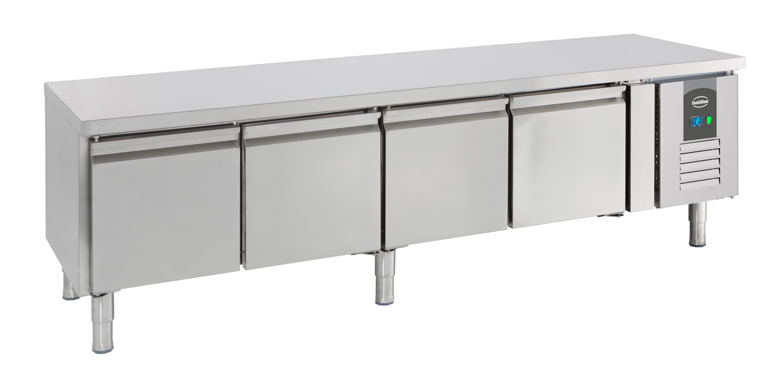 Combisteel Refrigerated Counter 4 Door, 2230mm, Height 650mm 1