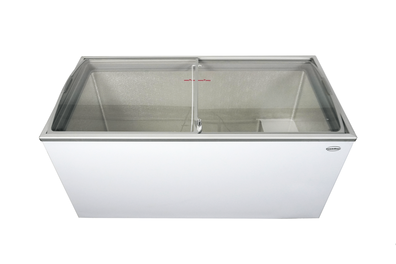 Combisteel Chest Freezer Glass Cover 461L, Manual Defrost, Mobile 4