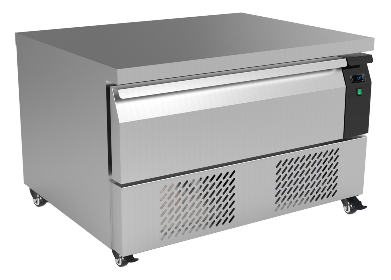Combisteel Refrigerated Freezer Counter 1 Drawer 2x 1/1GN Switchable 1
