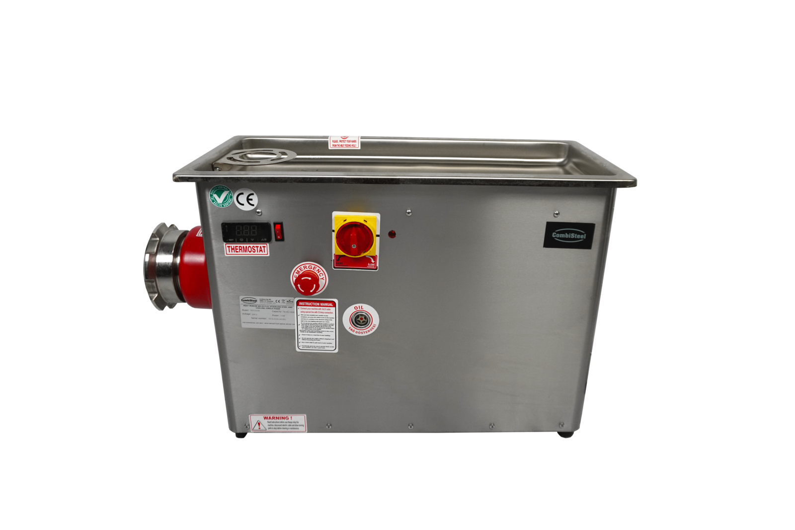 Combisteel Meat Grinder 22 - 450kg/h, Refrigerated Fixed Head 2
