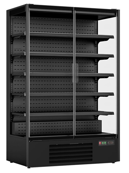 Combisteel Marco 1.3 Wall Mounted Display Fridge, 1292L, 2 Glass Doors 1