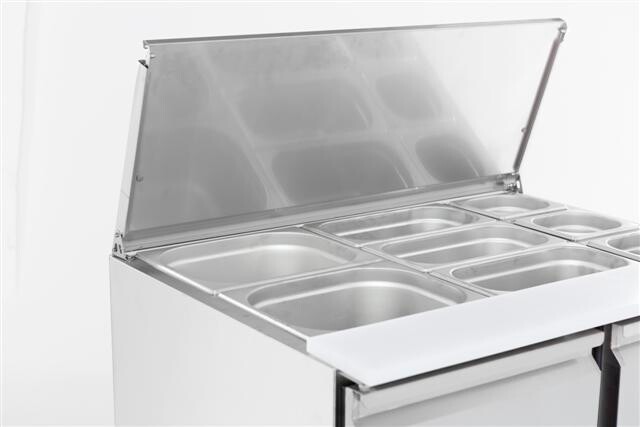 Combisteel Refrigerated Saladette 2 Door, 230L, Static Cooling 4