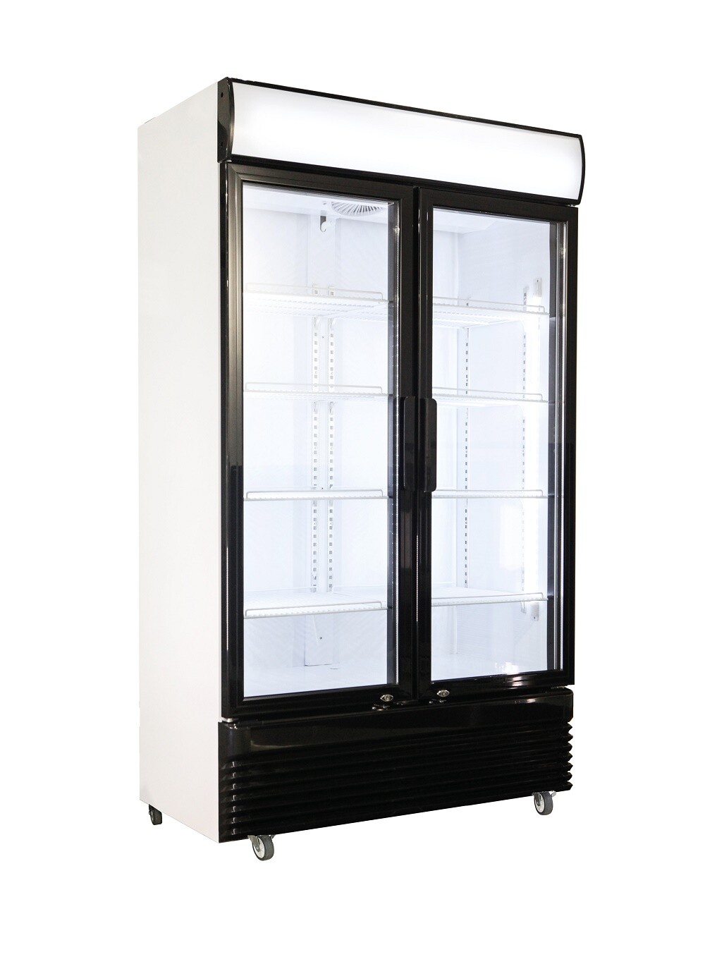 Combisteel Glass Door Refrigerator BEZ-780 GD, 780L, 2 Doors 1