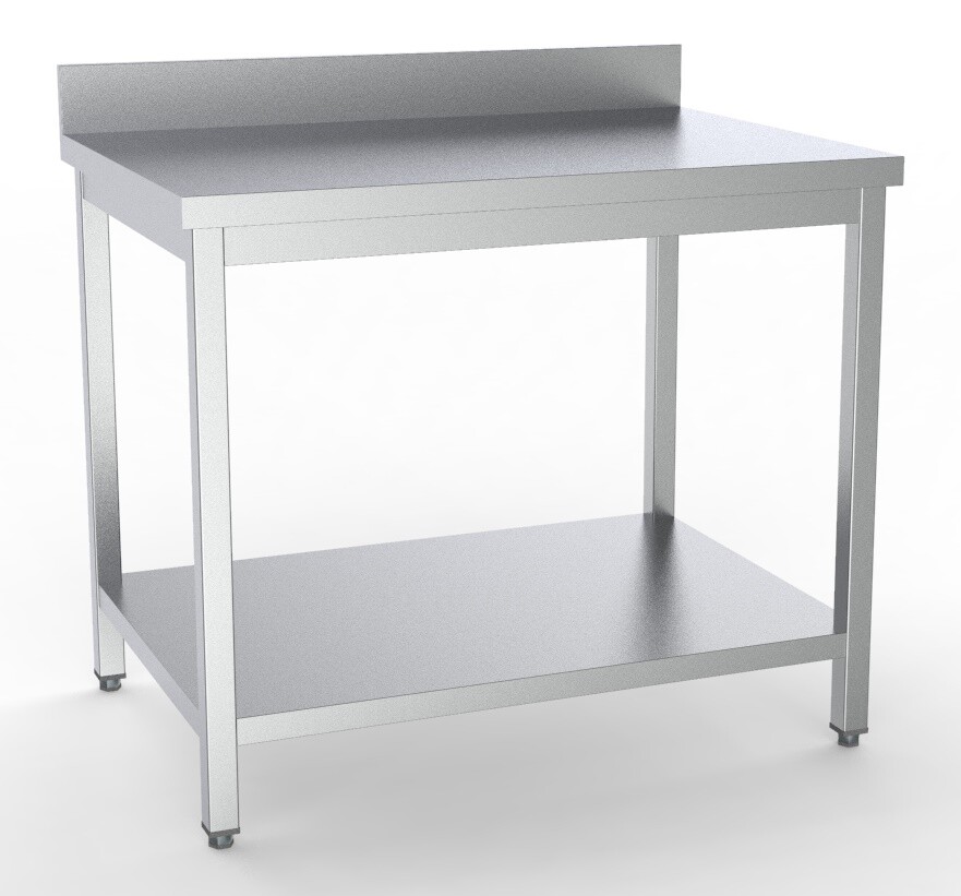 Combisteel Stainless Steel Work Table 1600x700mm with Bottom Shelf 1