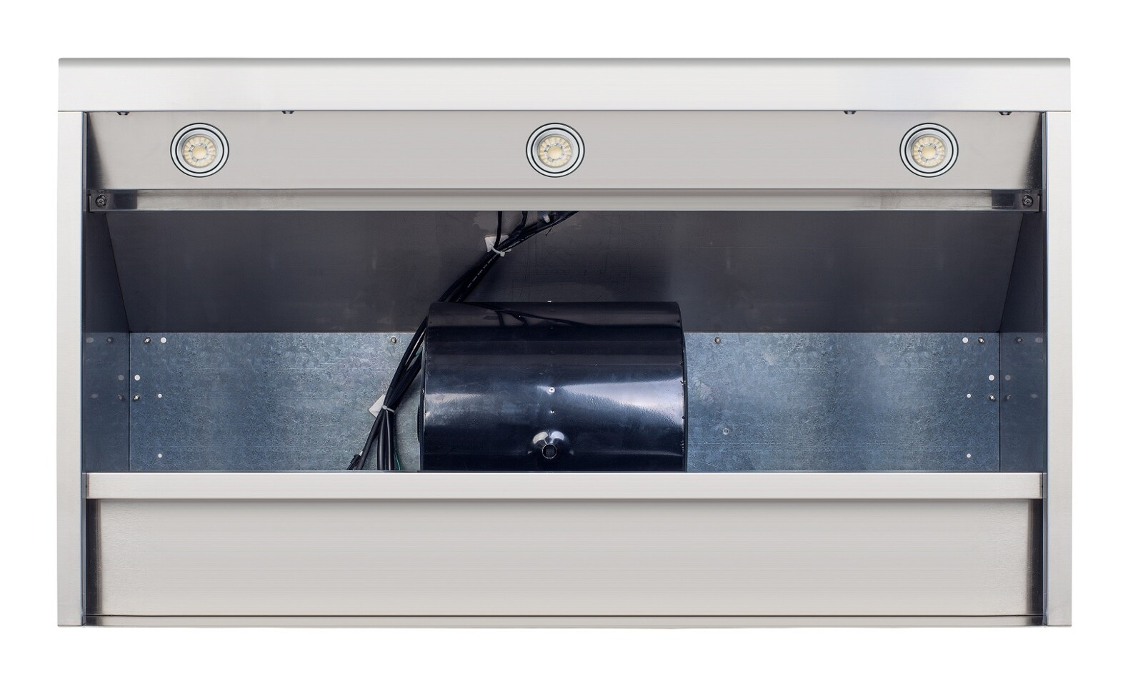 Combisteel Mounted Hood 1200mm, 1680 m³/h, Stainless Steel 4