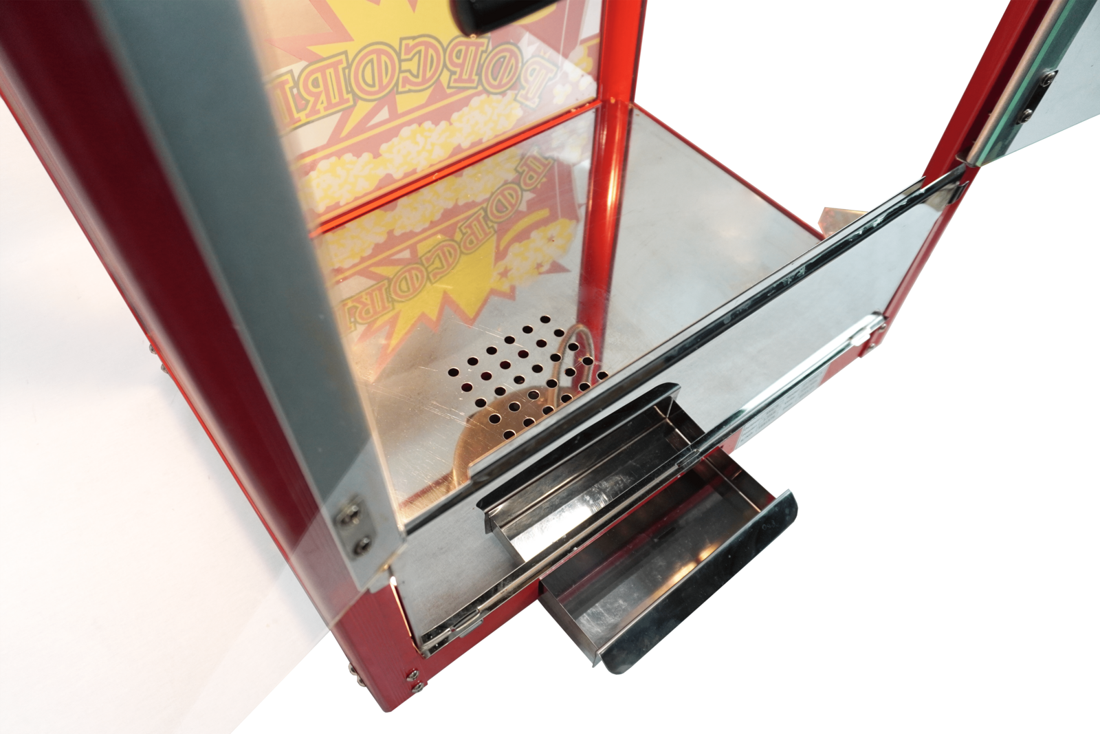 Combisteel Professional Popcorn Machine 1.35kW Red Tabletop 6