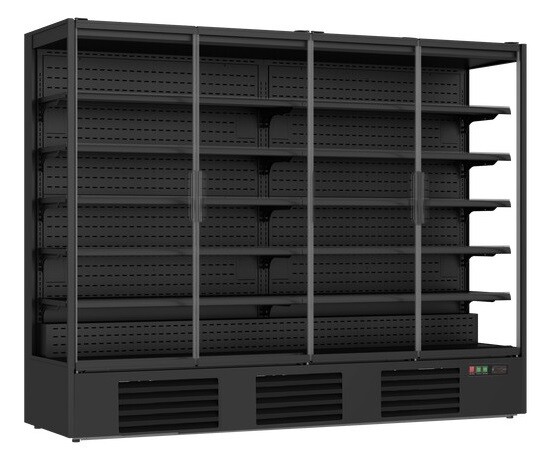 Combisteel Marco 2.5 Wall Mounted Display Cooler, 2585L, 4 Glass Doors 1