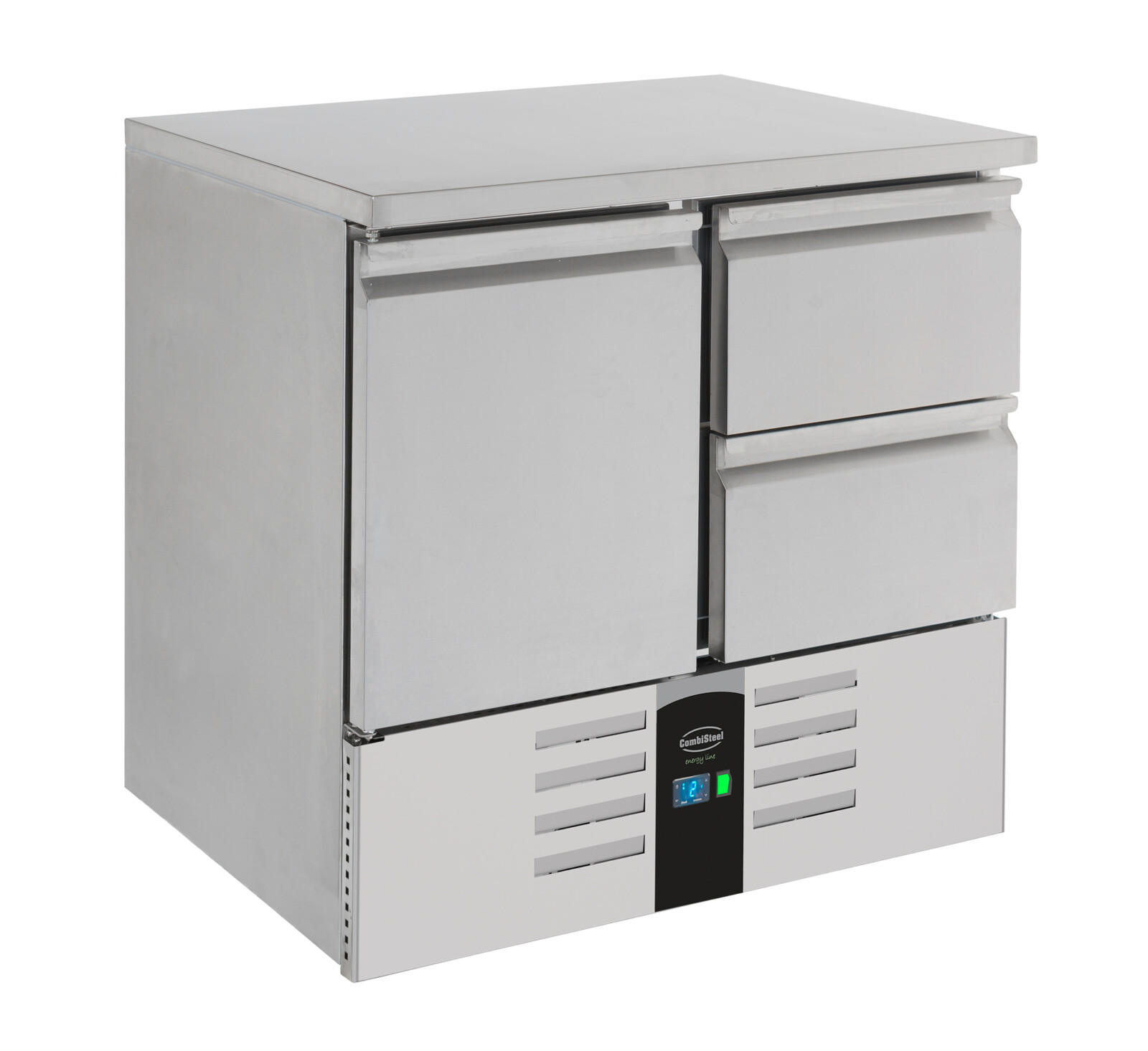 Combisteel Refrigerated Counter 1 Door 2 Drawers, 257L Energy Line 1