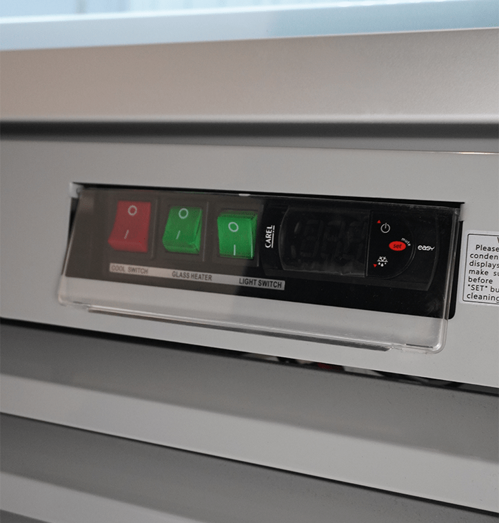 Combisteel Single Glass Door Freezer JDE-600F, 600L Capacity 6