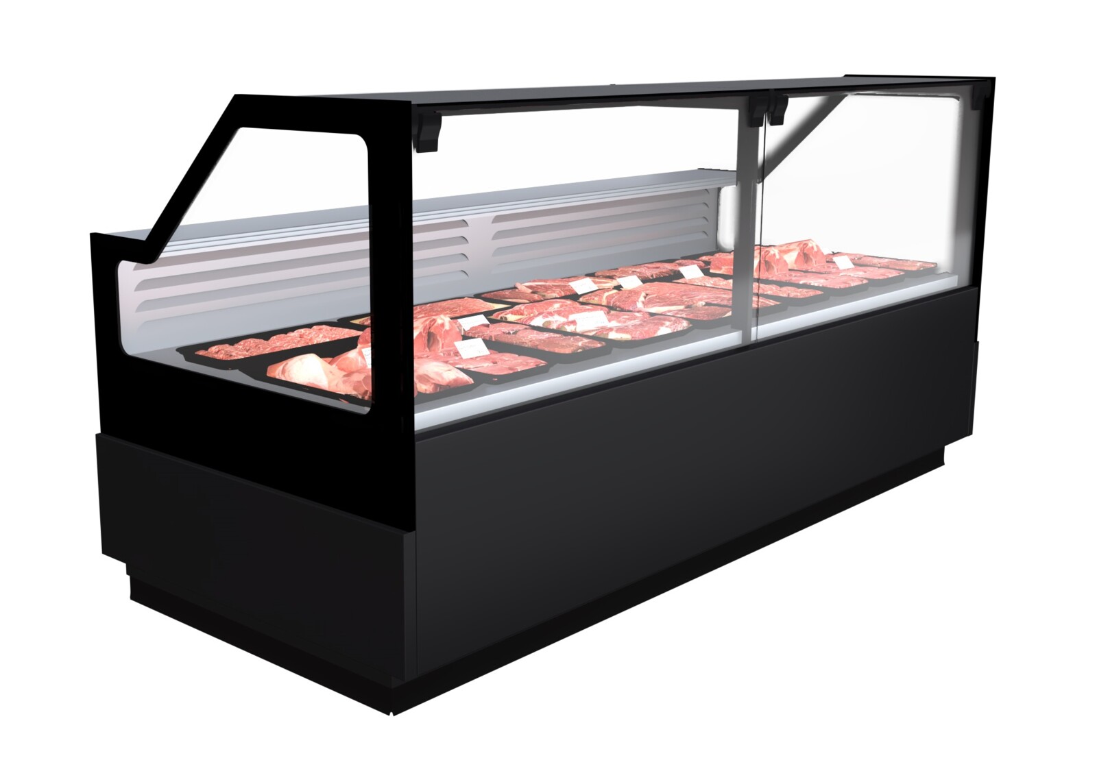 Combisteel Refrigerated Meat Display Rick 2.0, 804L, Plate Cooling 4