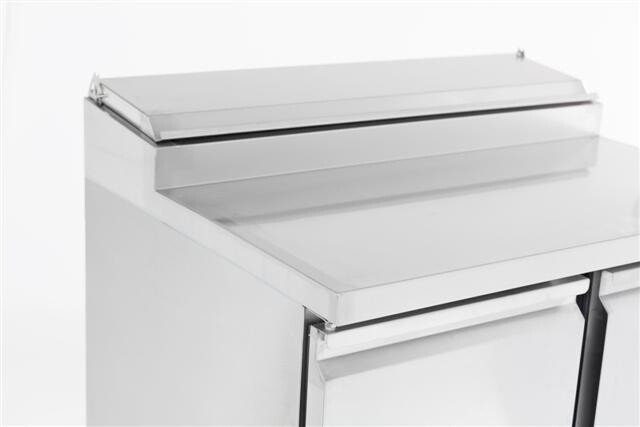 Combisteel Saladette 2 Door, 5x1/6GN Container, 903mm Wide 3