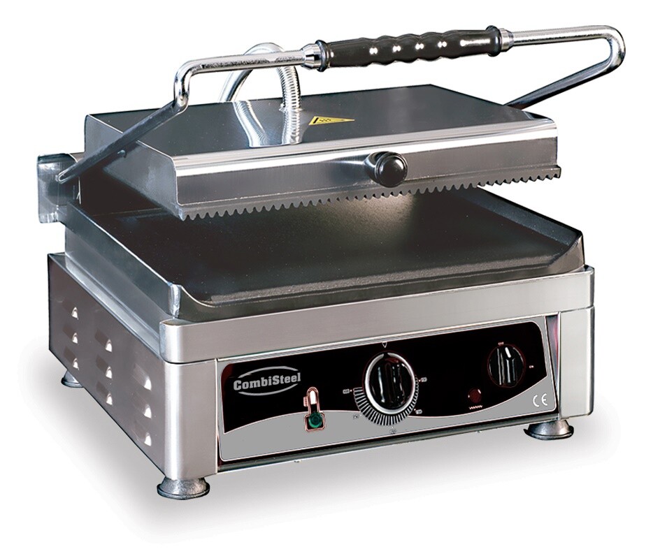 Combisteel Contact Grill Smooth/Grooved, 2.5 kW, Cast Iron Plates 1
