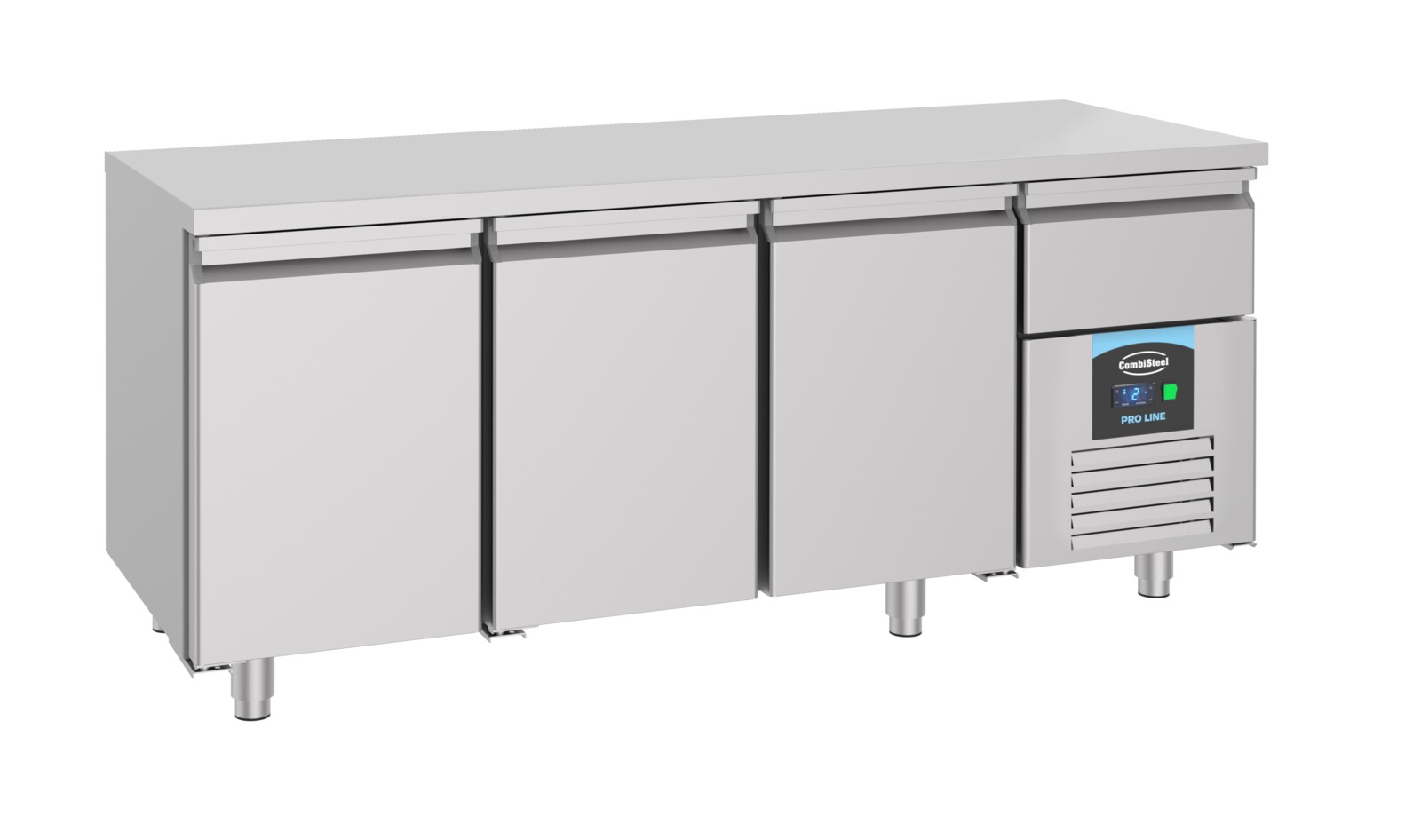 Combisteel Pro Line Refrigerated Counter 3 Door, 474L, 1865mm 1