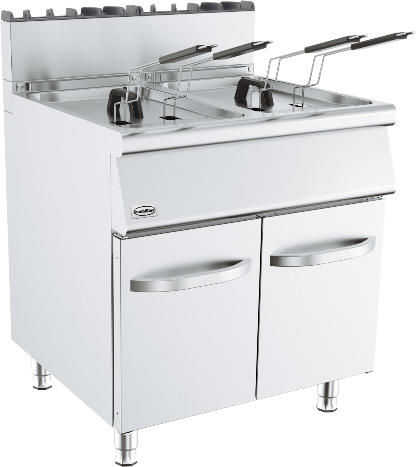 Combisteel Base 700 Gas Fryer 2x15L, Dual Tank Freestanding 1