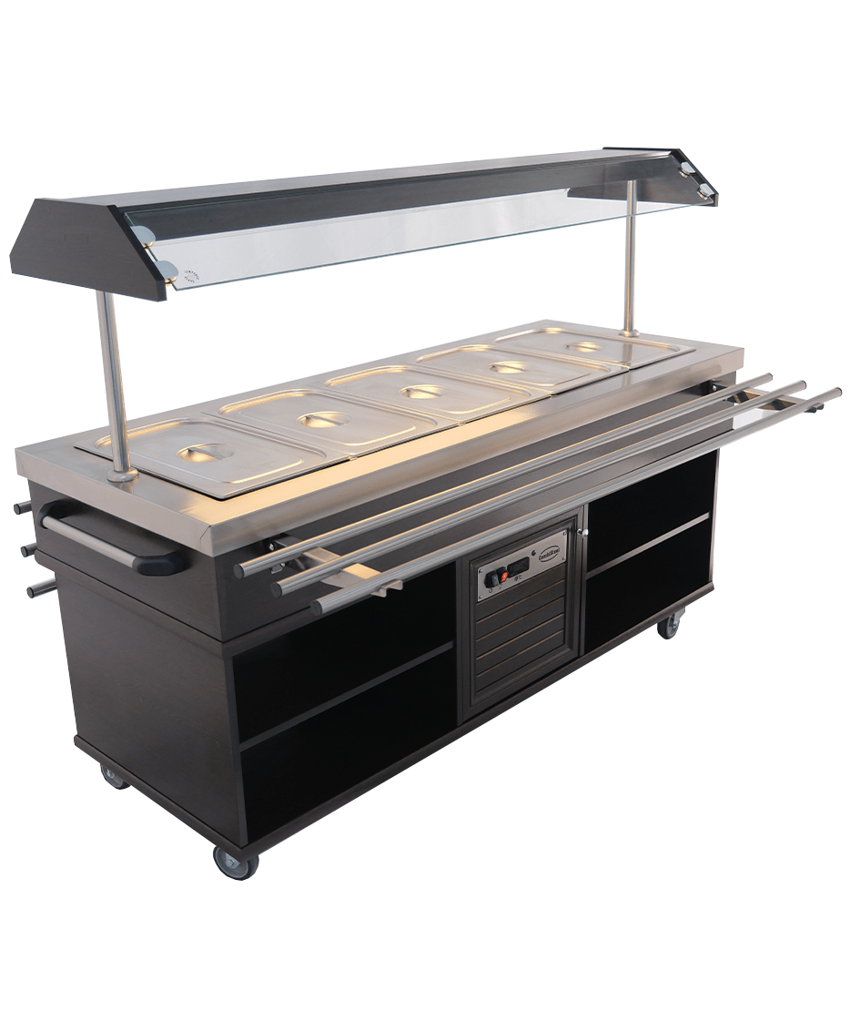Combisteel Hot Buffet GN 5/1, 1900mm, 3kW LED Display 2