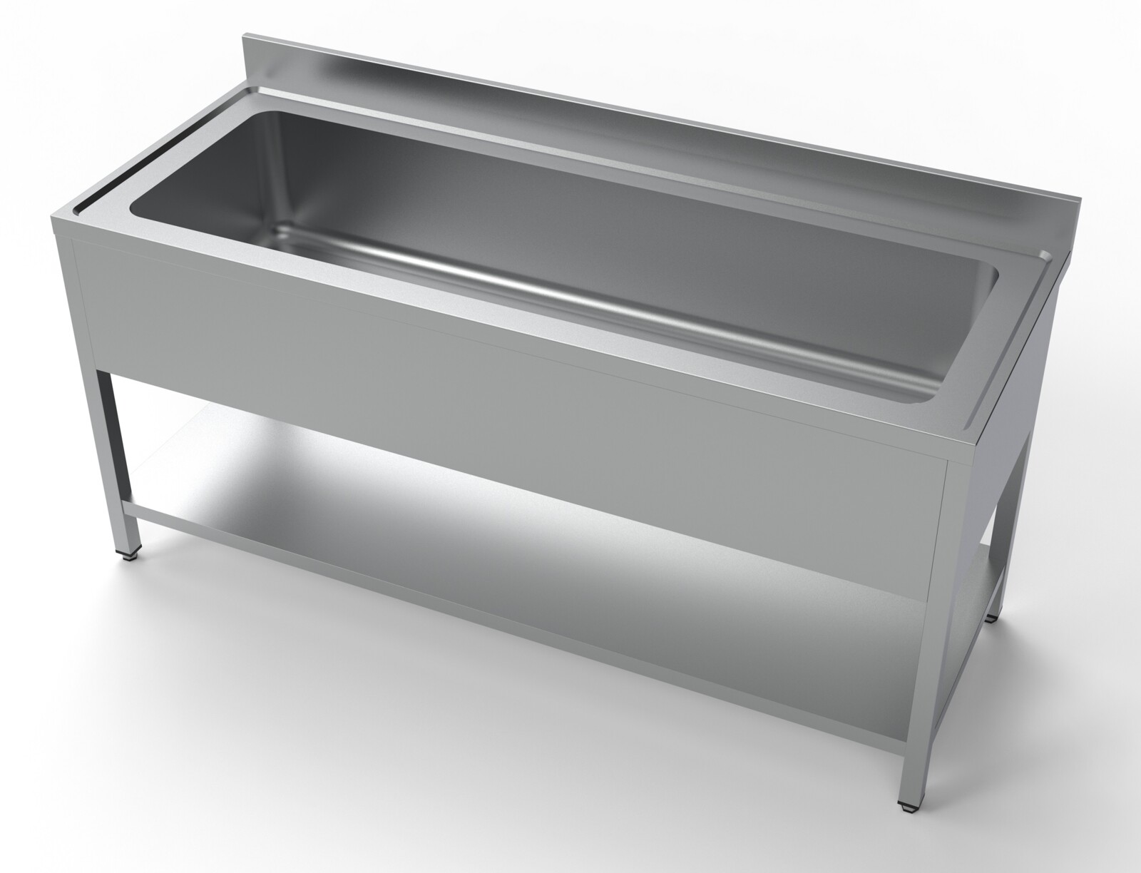 Combisteel Sink Unit 1800mm, Stainless Steel 430 1