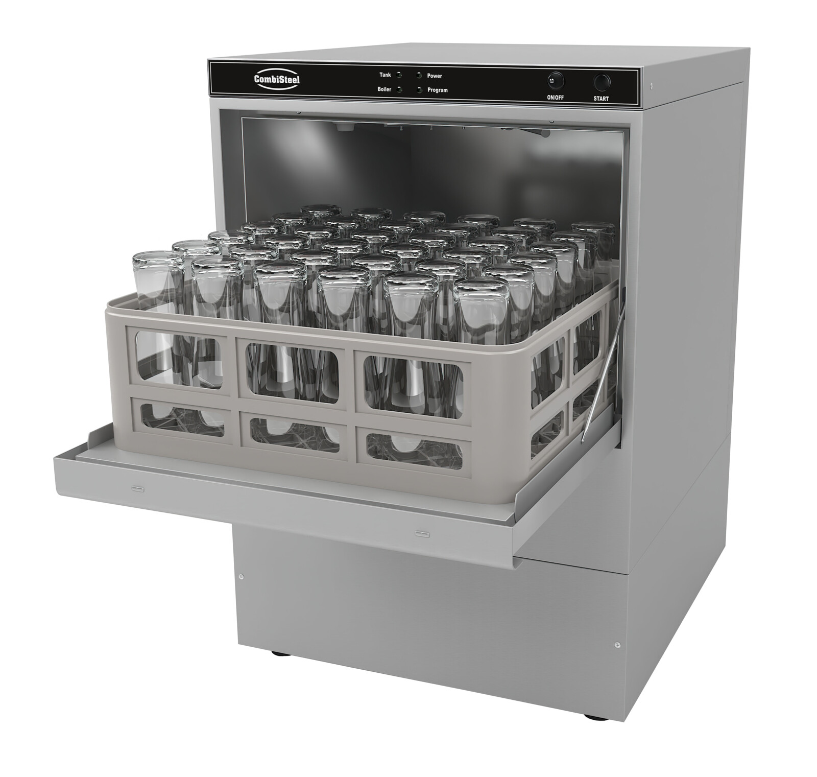 Combisteel Glass Washer ENT 400 Entry Line with Drain Pump 3
