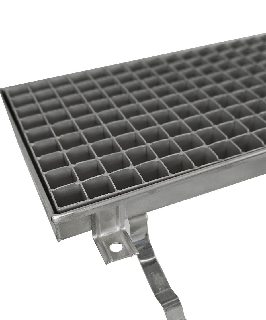 Combisteel Floor Grid 1144x200mm, Stainless Steel Drainage 5