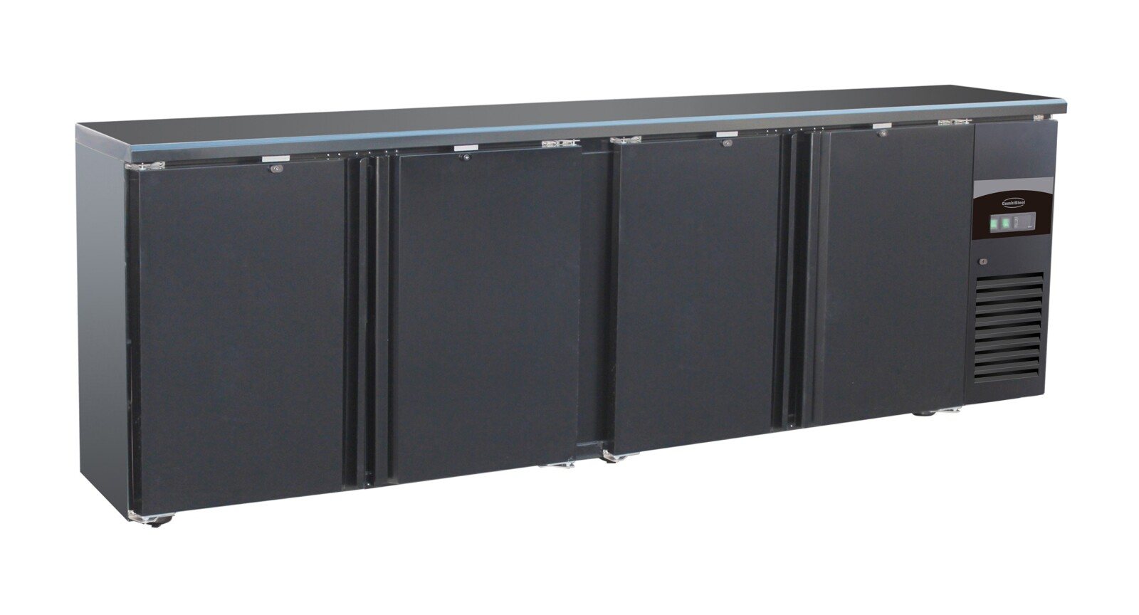 Combisteel Black Barcooler 4 Doors, 698L, Digital Temperature Control 1