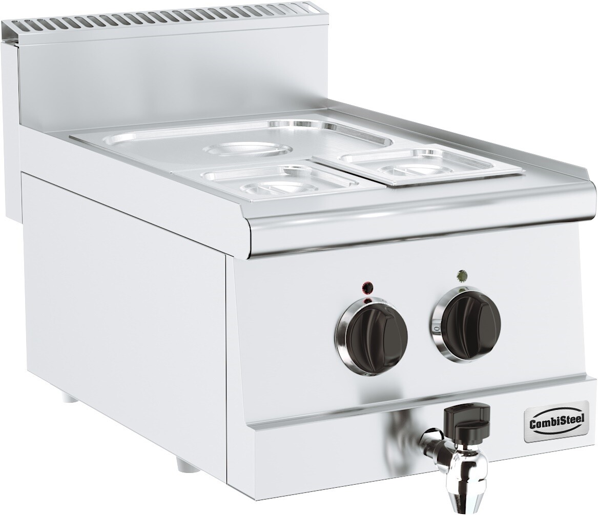 Combisteel Base 600 Electric Bain-Marie 1.5kW, 1/2GN Capacity 1