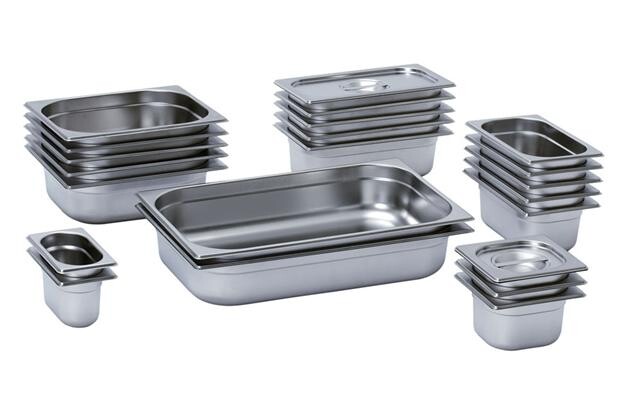 Combisteel 1/6 GN Container 100mm Deep, 1.6L Capacity 1