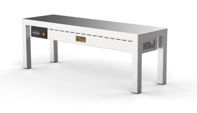 Combisteel Ceramic Heated Overshelf 1400mm, 4x250W Heaters 1
