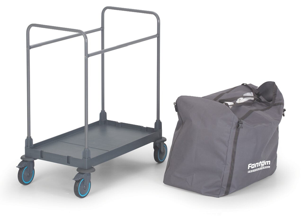 Procart 65 Laundry Collecting Trolley, 260L Capacity 4