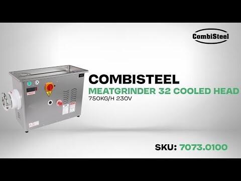 Combisteel Meat Grinder 32, 750kg/h, Refrigerated Head 6