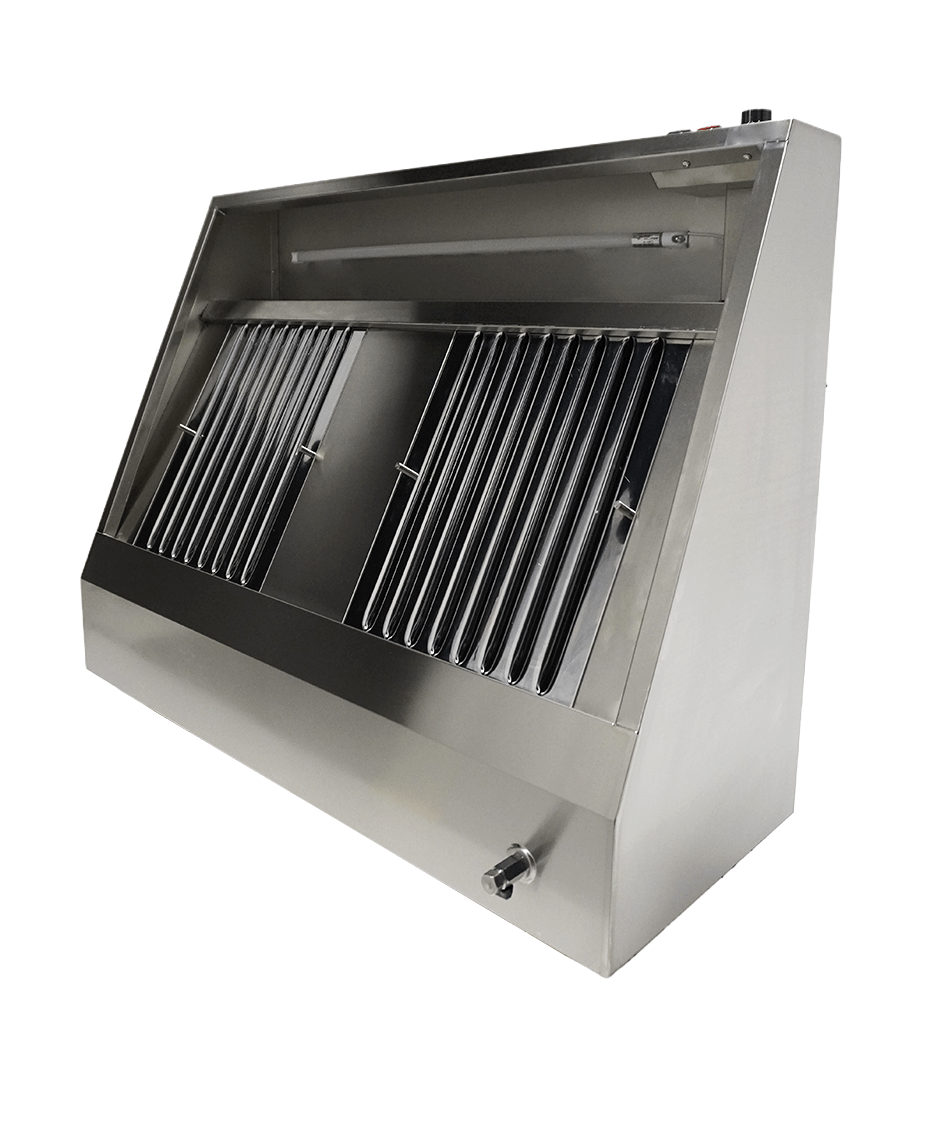 Combisteel Wall-Mounted Hood 1200mm, 2000 m³/h, Complete 6