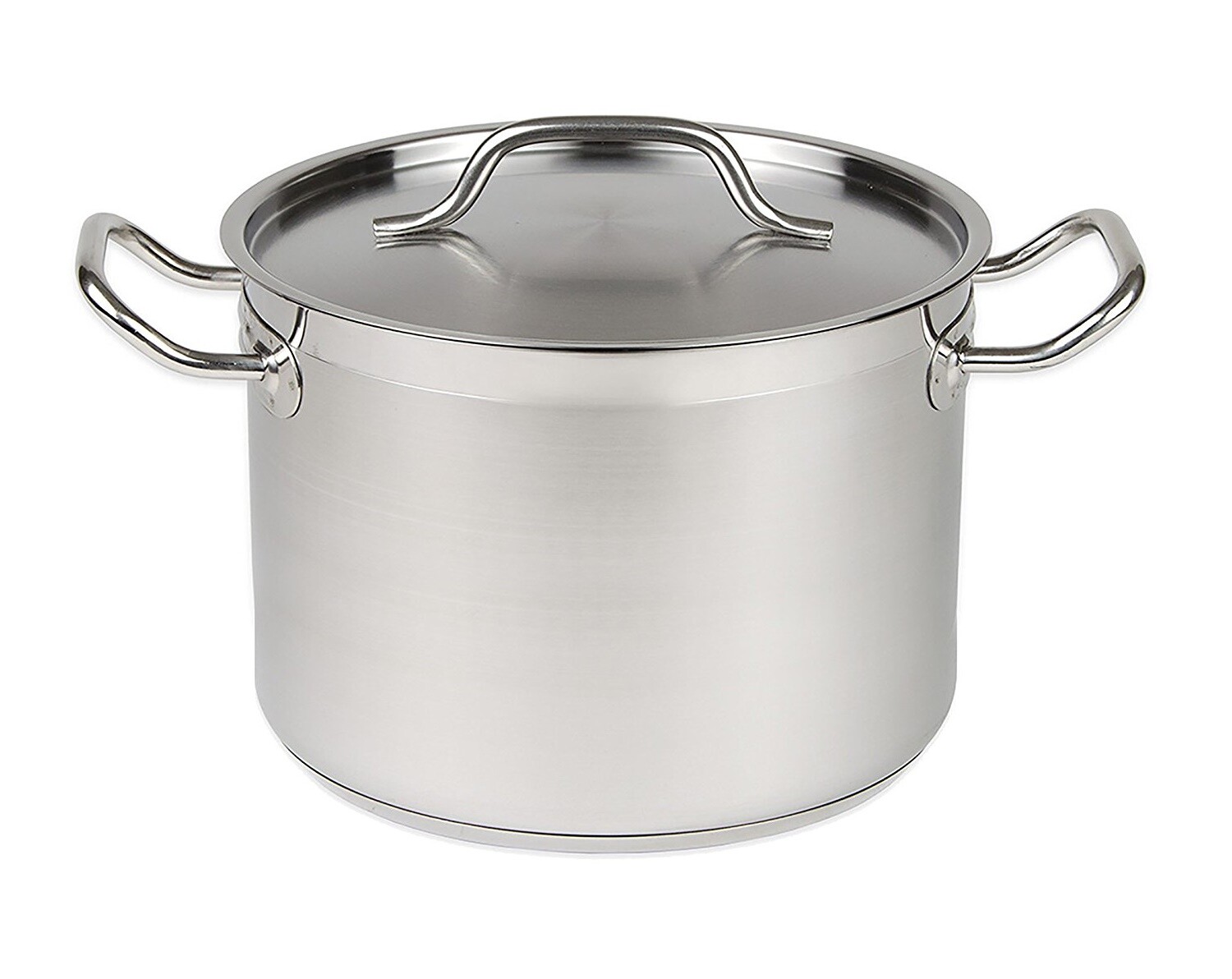 Chefs Heat Deep Stockpot 22L, Stainless Steel with Lid, 36cm 1