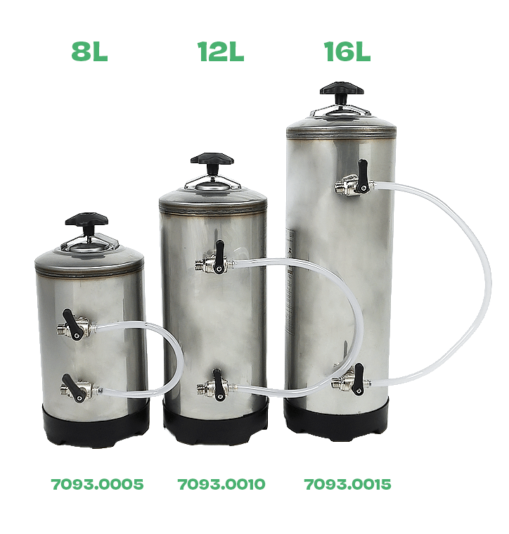 Combisteel Water Softener 12 Liter, Stainless Steel AISI 304 3