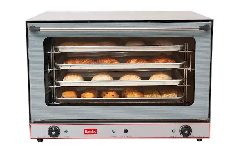 Banks CVO840 Convection Oven 6.4kW Electric 4-Shelf Commercial 1