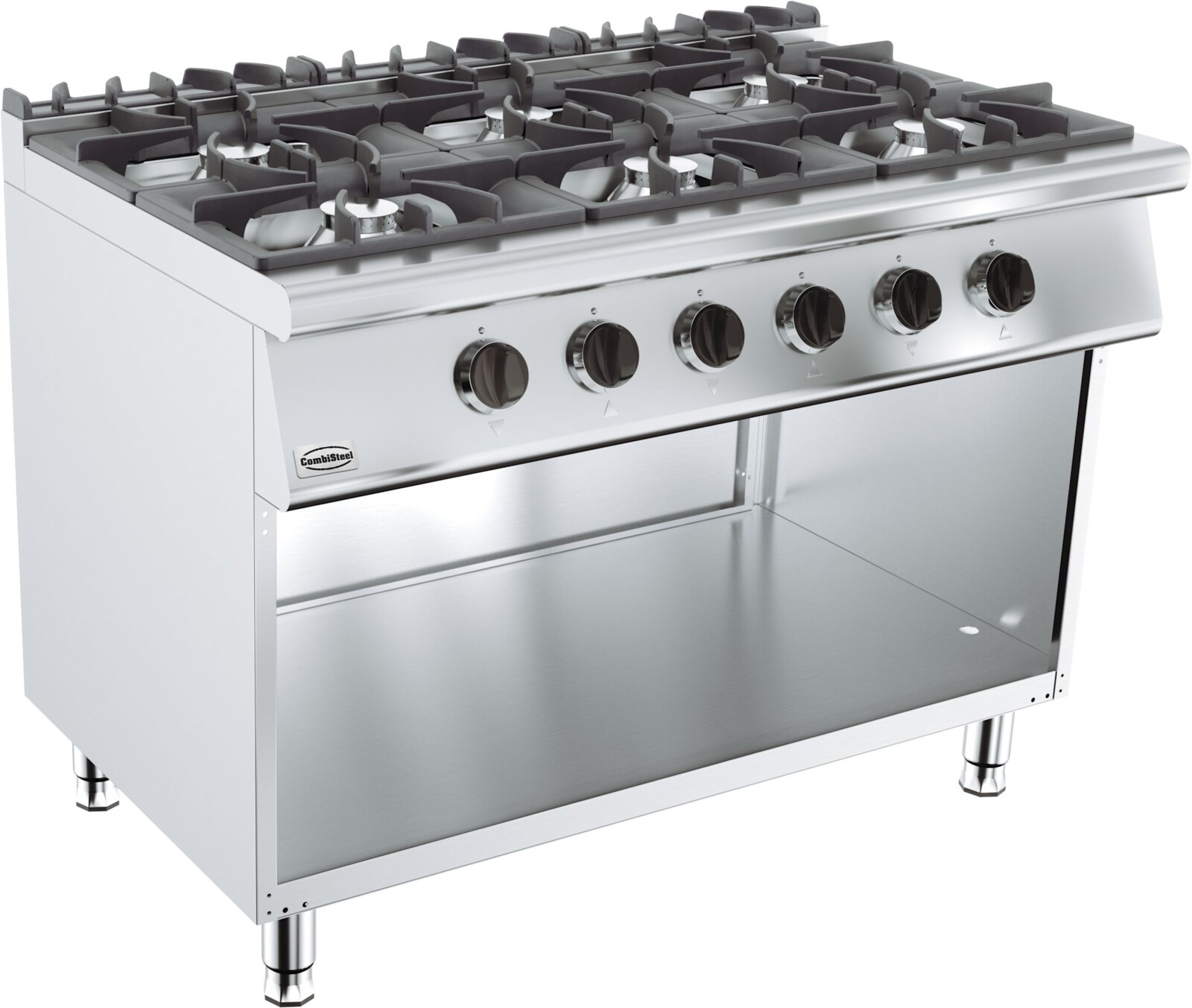 Combisteel Base 700 Gas Range 6 Burner, 39 kW, Freestanding 1