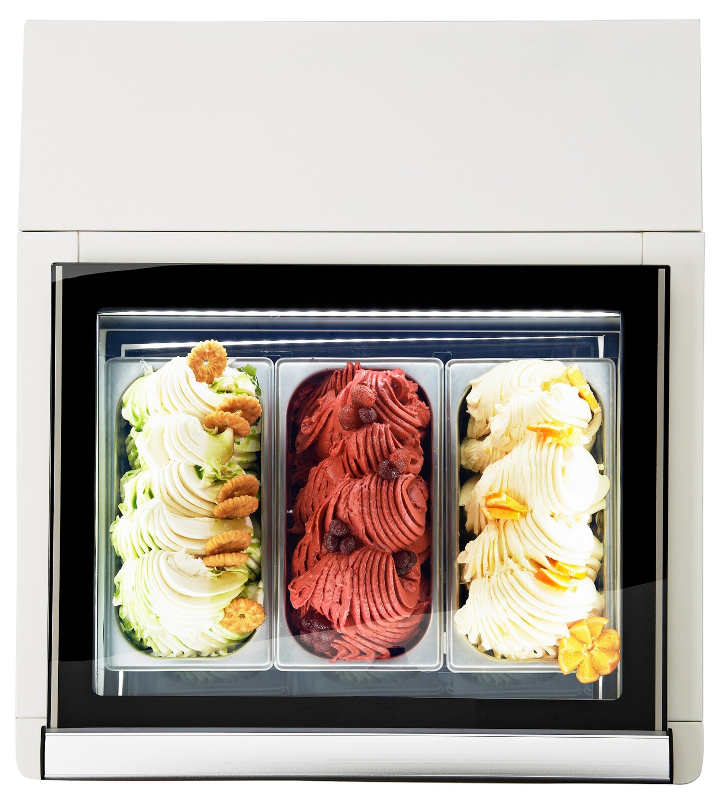 Combisteel Countertop Ice Cream Display Freezer 670mm White 5