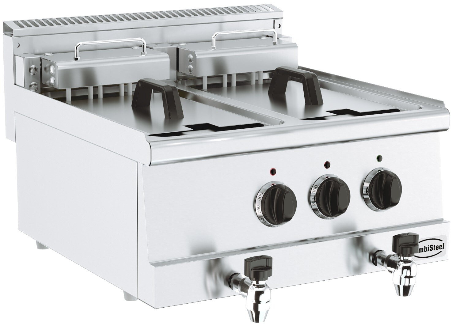 Combisteel Base 600 Electric Fryer 2x10L, 15kW Tabletop 1