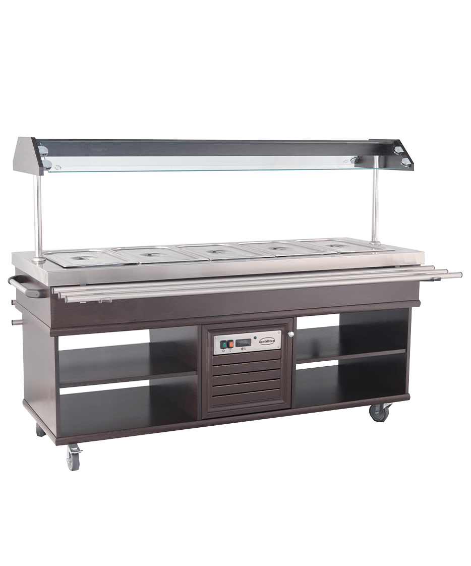 Combisteel Hot Buffet GN 5/1, 1900mm, 3kW LED Display 5