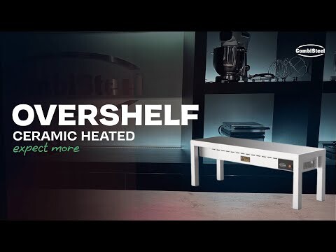 Combisteel Ceramic Heated Overshelf 1000mm, 3x 250W Elements 3