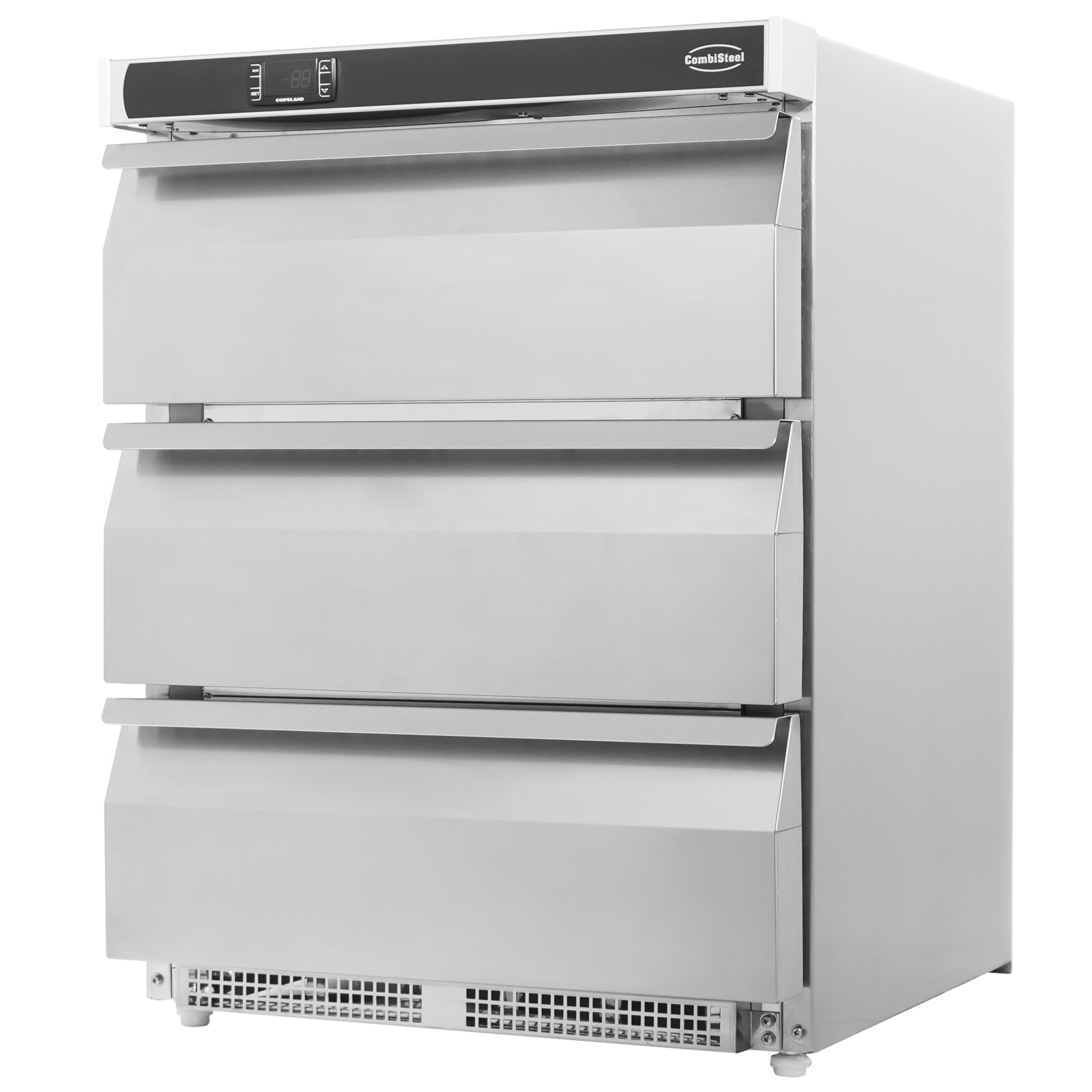Combisteel Stainless Steel 3 Drawer Refrigerator 101L Digital 1