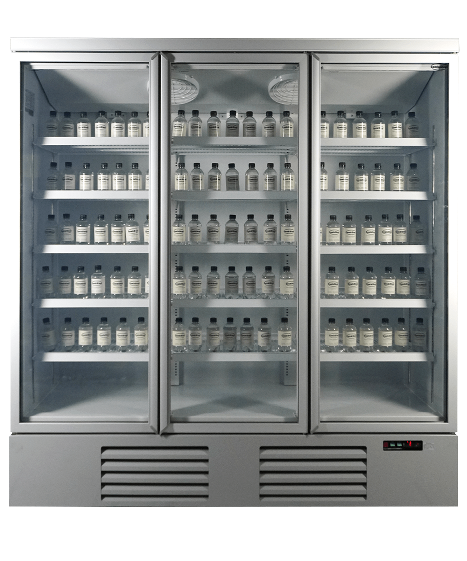 Combisteel 3 Glass Door Refrigerator JDE-1530R, 1530L Capacity 6