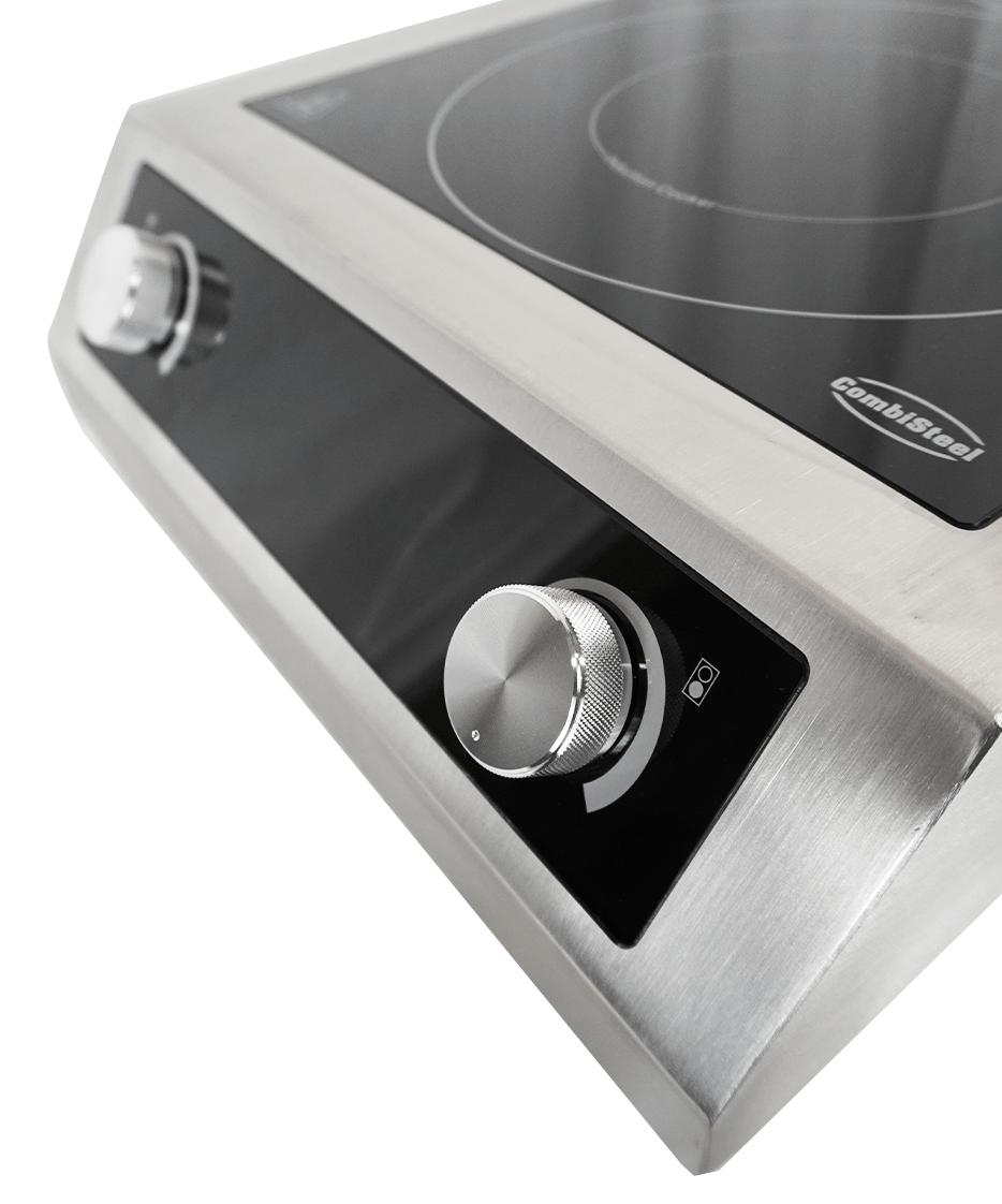 Combisteel Countertop Induction Cooktop 2 Hobs, 7 kW, 400V 6