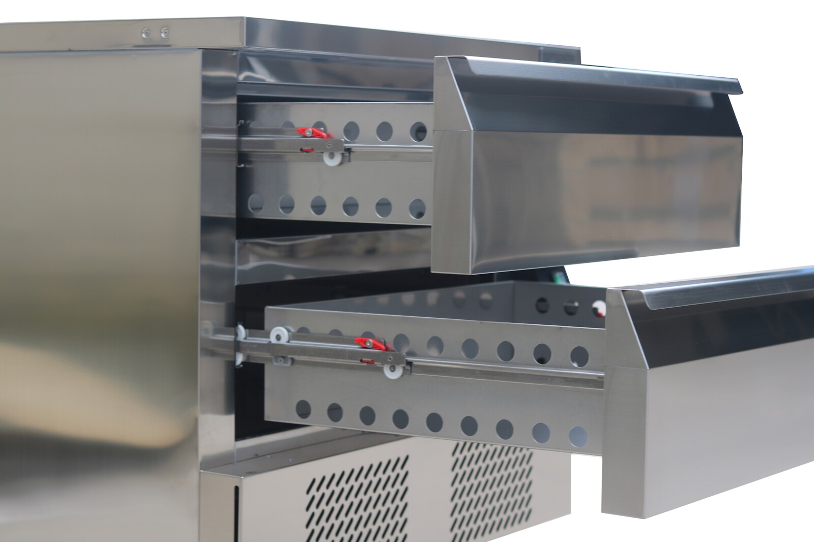 Combisteel Refrigerated Freezer Counter 1 Drawer 3x 1/1 GN Switchable 2