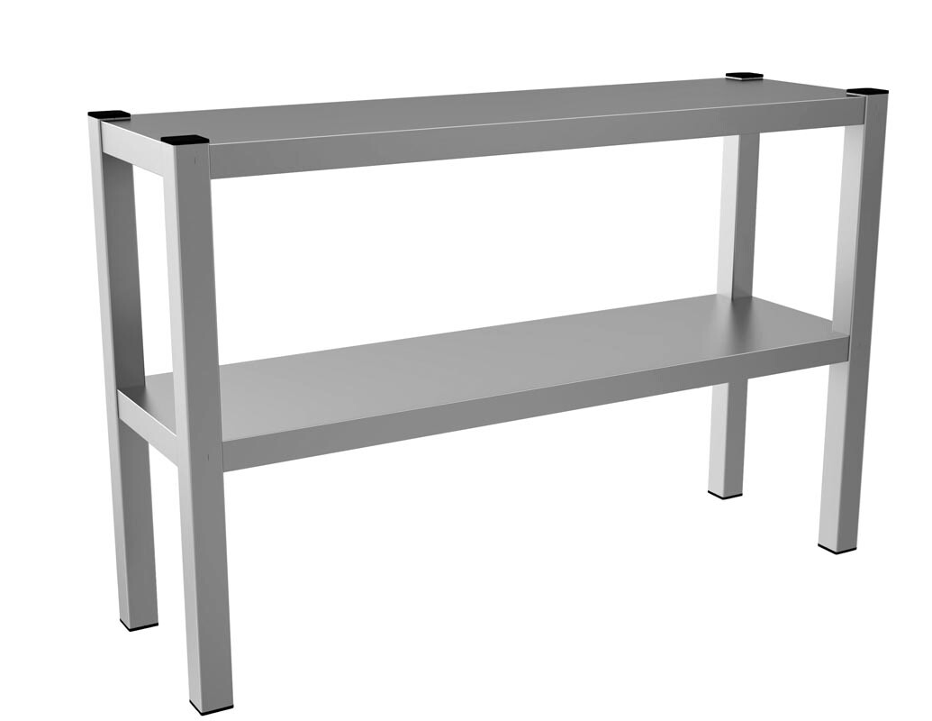 Combisteel Overshelf 2 Levels 1600mm, Stainless Steel 1