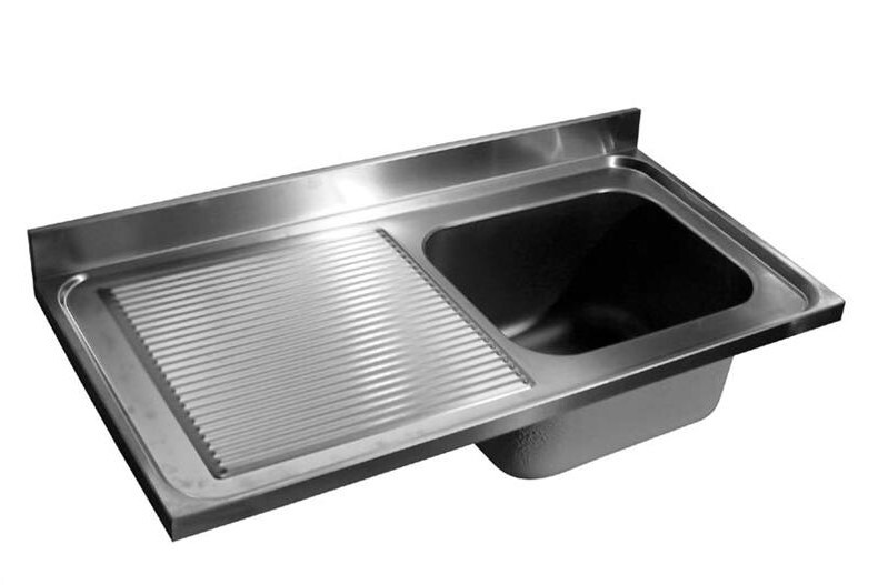 Combisteel Sink Unit Table Top 2000x600mm, 2 Right Bowls 2